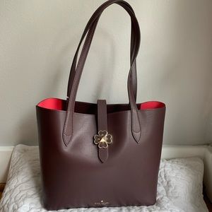 NWT Kate Spade New York ♠️ Kaci, chocolate/cherry